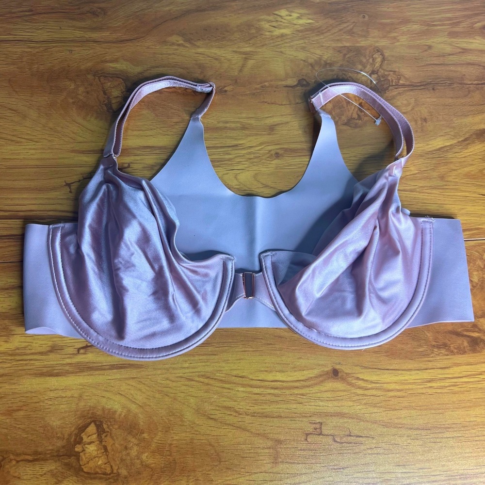 Soma Vanishing Back 360 Bra 36C Unlined Perfect Coverage Front Close Wired NEW